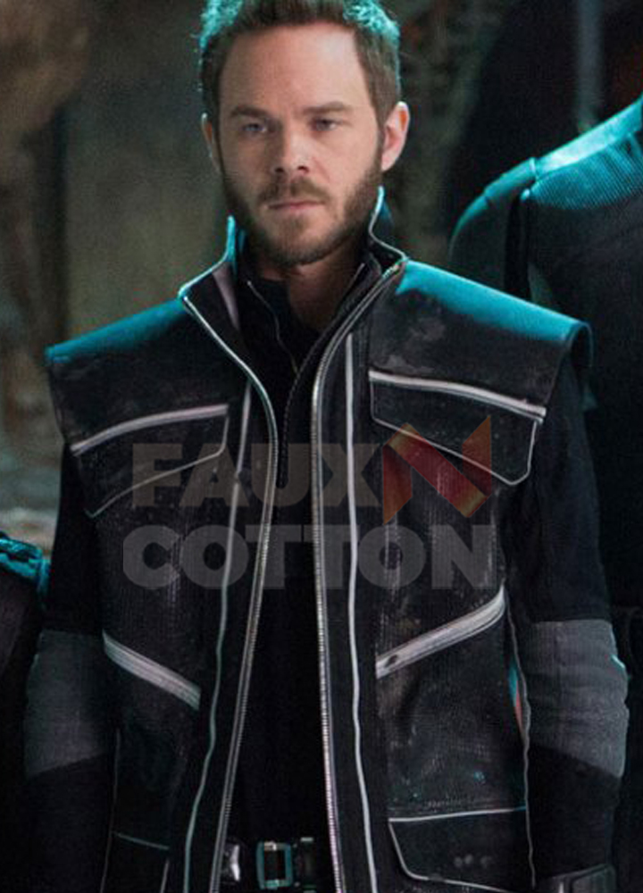 Iceman Shawn Ashmore Leather Costume Jacket